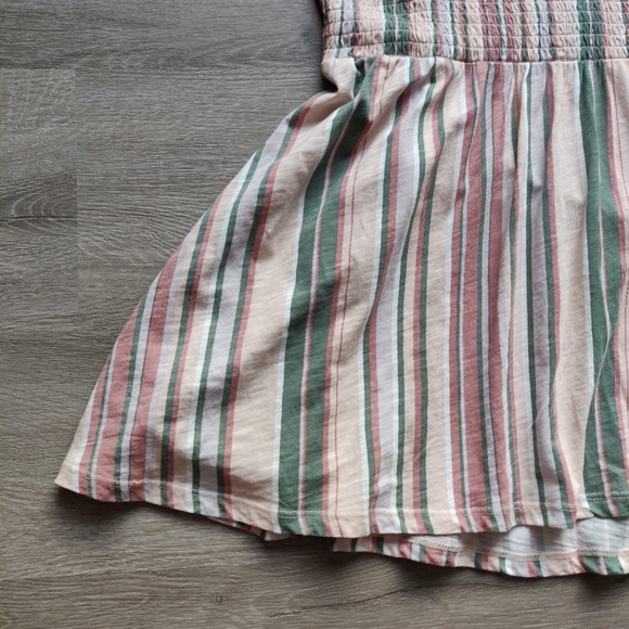 Torrid NWT Multi Stripe Jersey Stripe High Neck Baby Doll Top - Picture 5 of 13